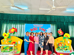 Hình ảnh HỘI THI ĐỒ DÙNG DẠY HỌC- ĐỒ CHƠI TỰ TẠO CẤP CƠ SỞ NĂM HỌC 2024-2025