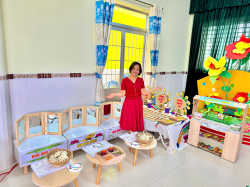 Hình ảnh HỘI THI ĐỒ DÙNG DẠY HỌC- ĐỒ CHƠI TỰ TẠO CẤP CƠ SỞ NĂM HỌC 2024-2025