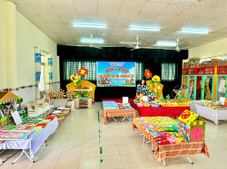 Hình ảnh HỘI THI ĐỒ DÙNG DẠY HỌC- ĐỒ CHƠI TỰ TẠO CẤP CƠ SỞ NĂM HỌC 2024-2025