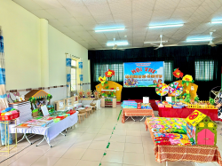 Hình ảnh HỘI THI ĐỒ DÙNG DẠY HỌC- ĐỒ CHƠI TỰ TẠO CẤP CƠ SỞ NĂM HỌC 2024-2025