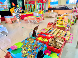 Hình ảnh HỘI THI ĐỒ DÙNG DẠY HỌC- ĐỒ CHƠI TỰ TẠO CẤP CƠ SỞ NĂM HỌC 2024-2025