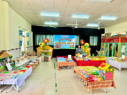 Hình ảnh HỘI THI ĐỒ DÙNG DẠY HỌC- ĐỒ CHƠI TỰ TẠO CẤP CƠ SỞ NĂM HỌC 2024-2025
