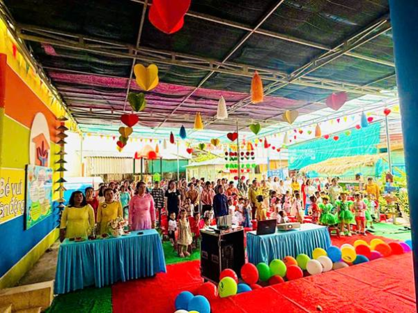 TRƯỜNG MẦM NON VĨNH HIỆP  TỔ CHỨC “NGÀY HỘI ĐẾN TRƯỜNG” CỦA BÉ NHÂN NGÀY KHAI GIẢNG ĐẦU NĂM HỌC 2025-2026