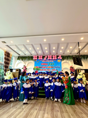 TRƯỜNG MẦM NON VĨNH HIỆP TỔ CHỨC LỄ TỔNG KẾT NĂM HỌC 2024-2025