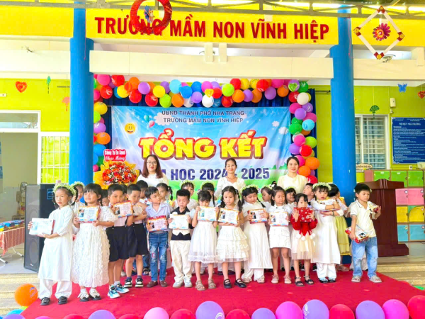 LỄ TỔNG KẾT NĂM HỌC 2024-2025 LỄ RA TRƯỜNG CHO HỌC SINH MẪU GIÁO 5-6 TUỔI