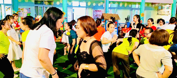 TRƯỜNG MẦM NON VĨNH HIỆP THAM GIA GIAO LƯU SINH HOẠT KỶ NIỆM NGÀY 20/10