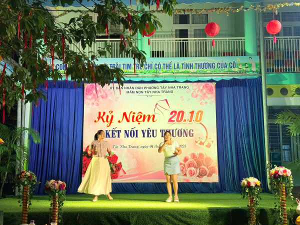 TRƯỜNG MẦM NON VĨNH HIỆP THAM GIA GIAO LƯU SINH HOẠT KỶ NIỆM NGÀY 20/10