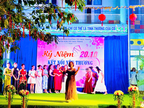 TRƯỜNG MẦM NON VĨNH HIỆP THAM GIA GIAO LƯU SINH HOẠT KỶ NIỆM NGÀY 20/10
