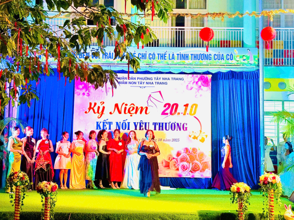 TRƯỜNG MẦM NON VĨNH HIỆP THAM GIA GIAO LƯU SINH HOẠT KỶ NIỆM NGÀY 20/10