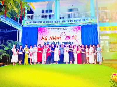 TRƯỜNG MẦM NON VĨNH HIỆP THAM GIA GIAO LƯU SINH HOẠT KỶ NIỆM NGÀY 20/10