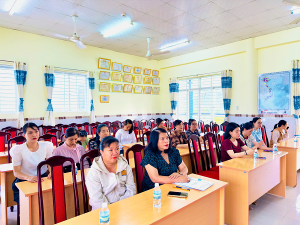 HỘI NGHỊ CHA MẸ HỌC SINH NĂM HỌC 2025-2026