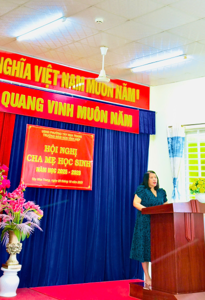 HỘI NGHỊ CHA MẸ HỌC SINH NĂM HỌC 2025-2026