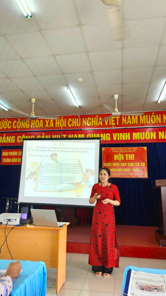 TRƯỜNG MẦM NON VĨNH HIỆP TỔ CHỨC HỘI GIẢNG GIÁO VIÊN DẠY GIỎI CẤP CƠ SỞ NĂM HỌC 2025-2026