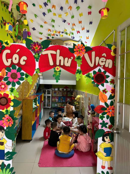 TRƯỜNG MẦM NON VĨNH HIỆP HƯỞNG ỨNG  NGÀY HỘI ĐỌC SÁCH VÀ VĂN HOÁ ĐỌC VIỆT NAM 2026