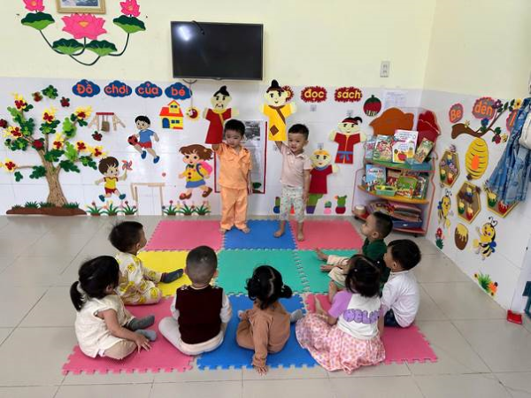 TRƯỜNG MẦM NON VĨNH HIỆP HƯỞNG ỨNG  NGÀY HỘI ĐỌC SÁCH VÀ VĂN HOÁ ĐỌC VIỆT NAM 2026