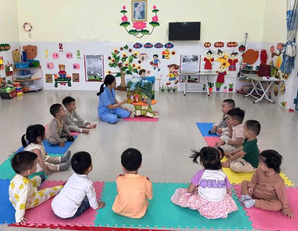 TRƯỜNG MẦM NON VĨNH HIỆP HƯỞNG ỨNG  NGÀY HỘI ĐỌC SÁCH VÀ VĂN HOÁ ĐỌC VIỆT NAM 2026