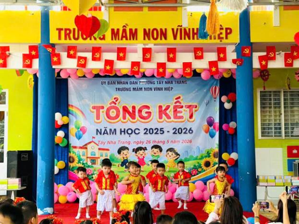 Lễ tổng kết năm học 2025-2026 Lễ ra trường cho học sinh mẫu giáo 5-6 tuổi